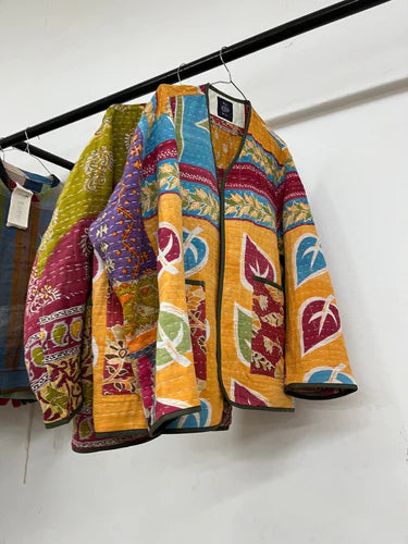 Behind The Seams in Marrakech: Repairing & Repurposing Kantha Quilt Jackets | RES IPSA